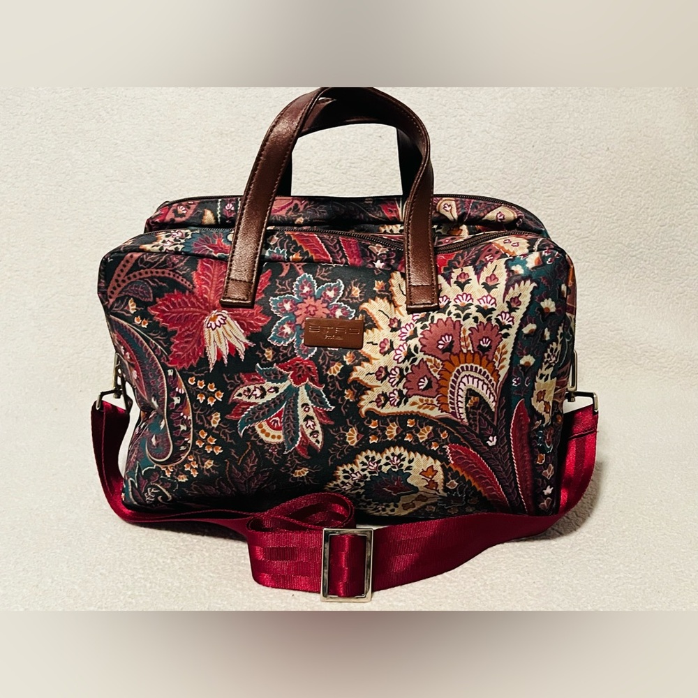 Etro Paisley Nylon Crossbody/Messenger Bag